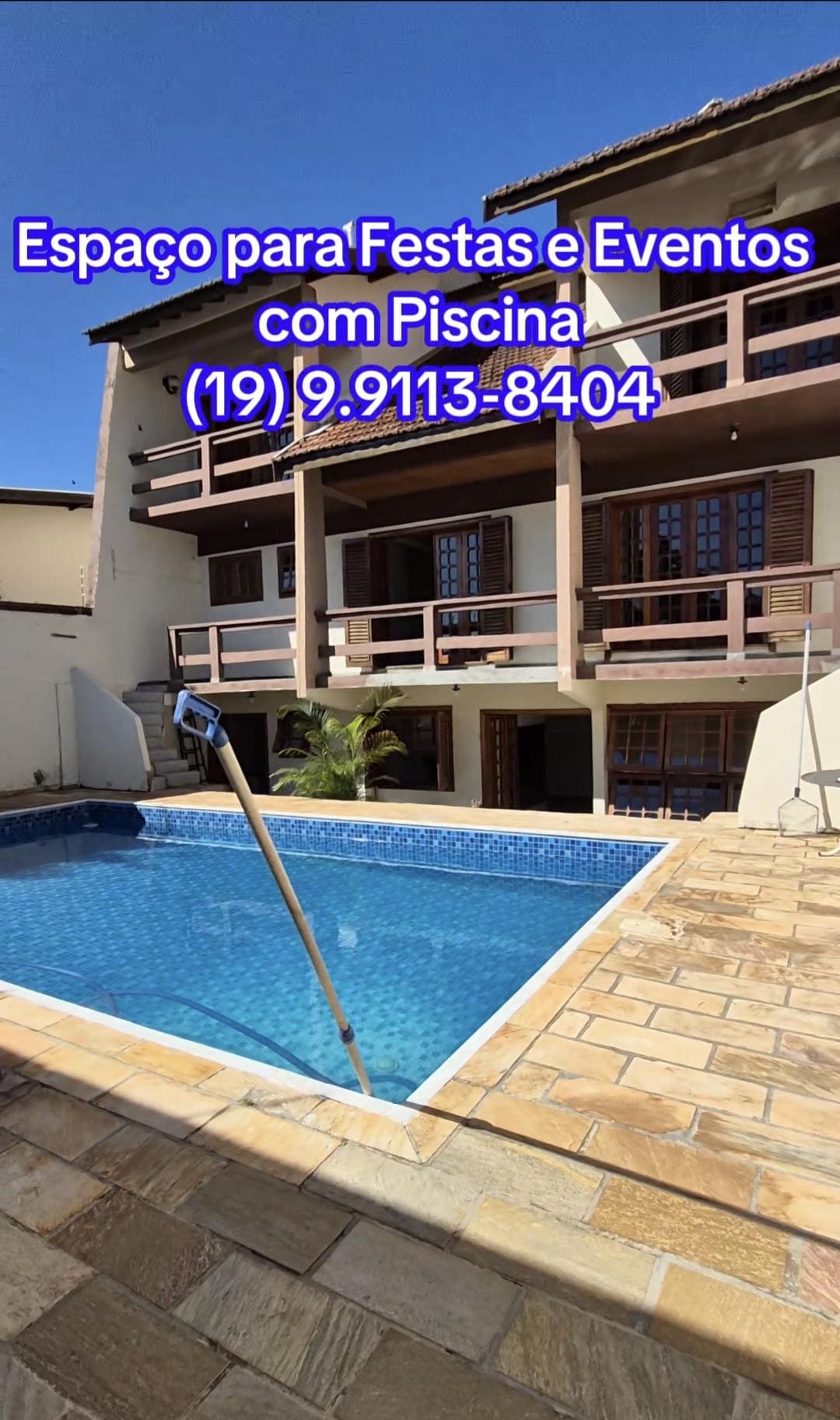 #347 - Casa de Rua para Temporada em Campinas - SP